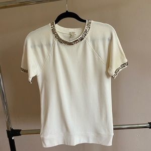 Jcrew rhinestone top